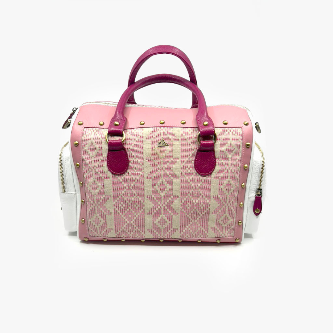 Jetsetter 2.0 in Pink + White