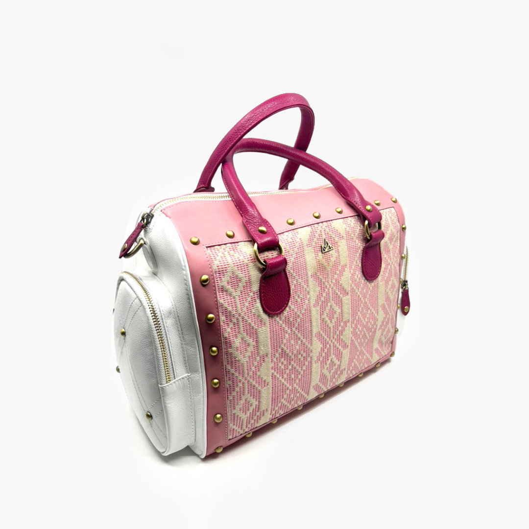 Jetsetter 2.0 in Pink + White