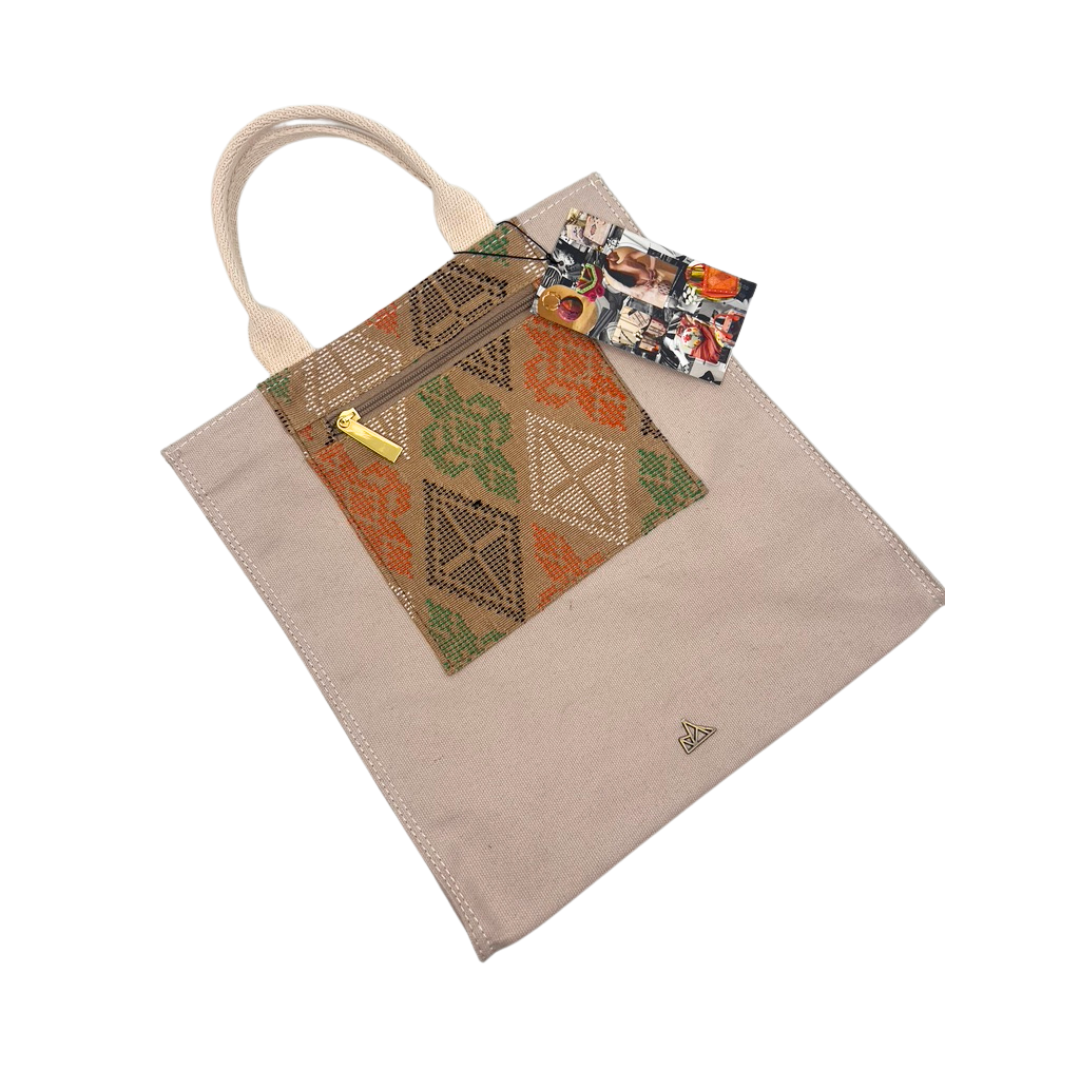 Canvas Tote Beige