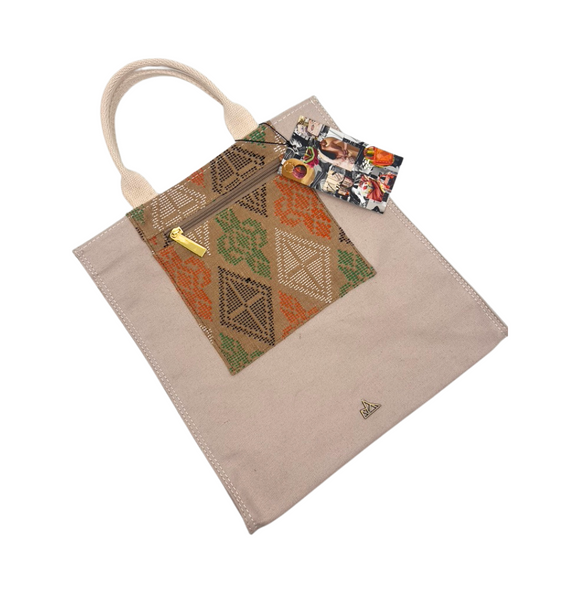 Canvas Tote Beige