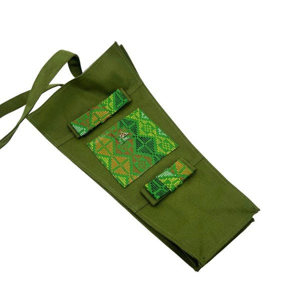 Calma Bouquet Tote Green