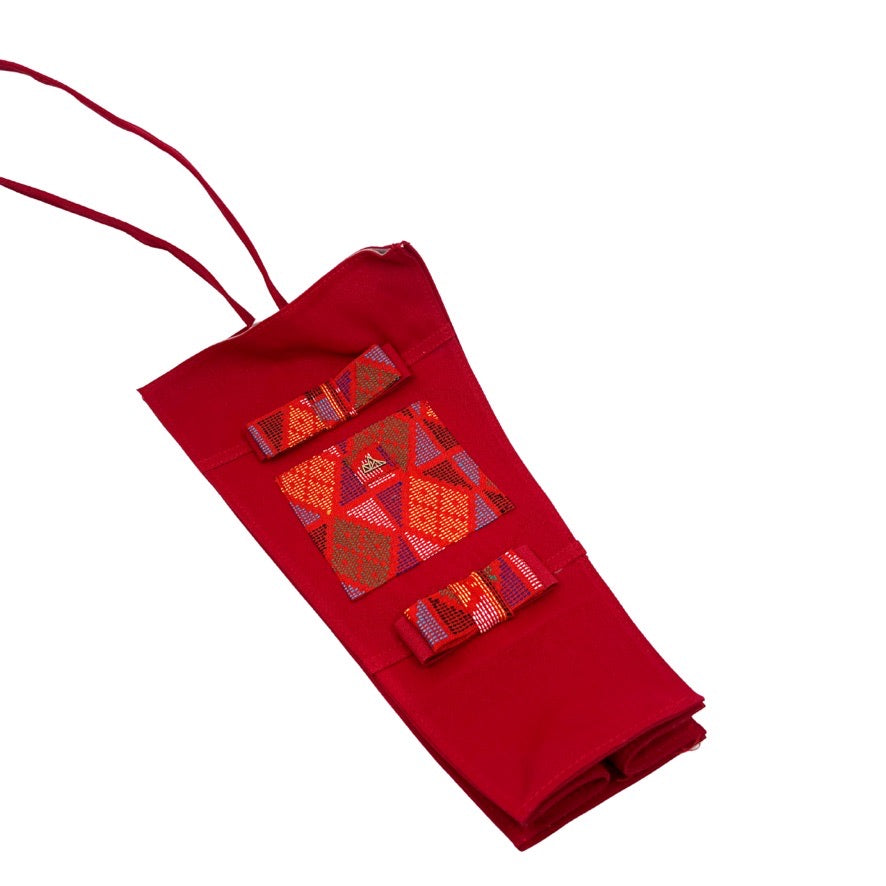 Calma Bouquet Tote Red