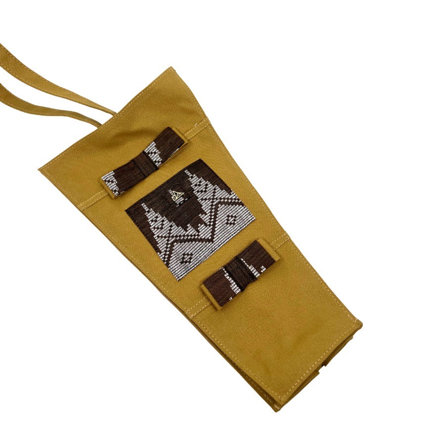 Calma Bouquet Tote Brown