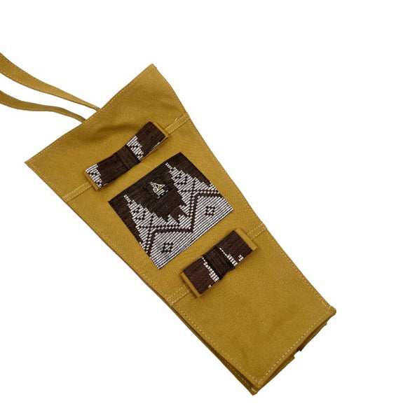 Calma Bouquet Tote Brown