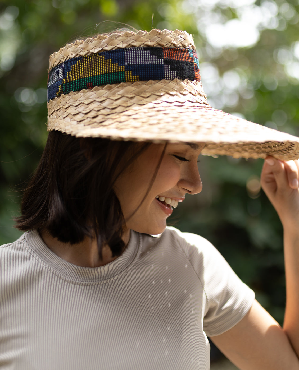 Visor Straw Hat
